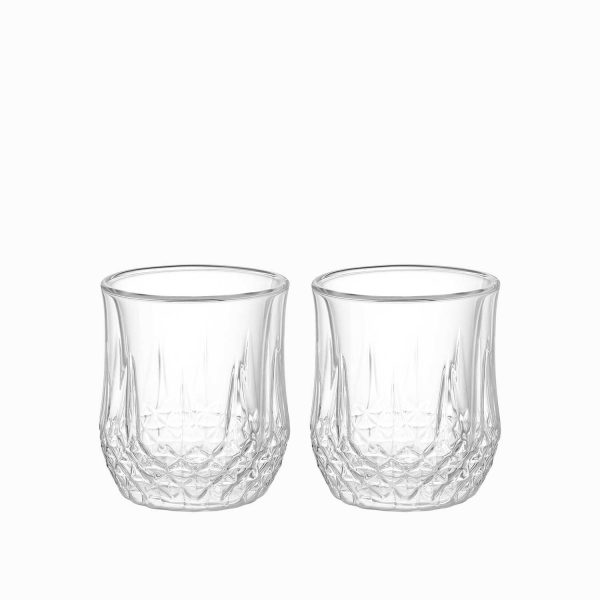 Vaso doble pared licor 230ml setx2