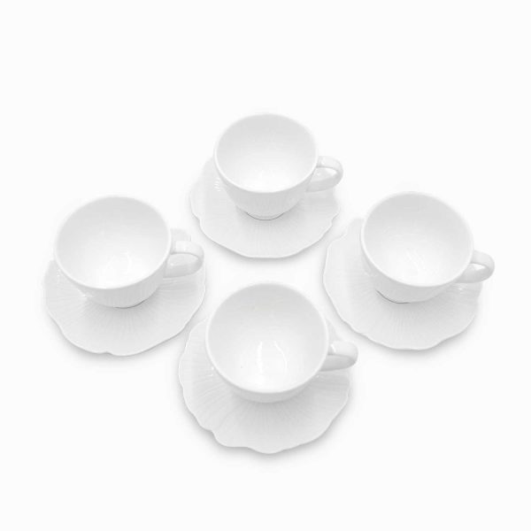 Pocillo y plato Agnes 200ml setx4 - Imagen 3
