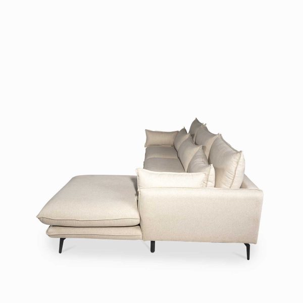 Seccional Alina izquierdo beige - Imagen 3