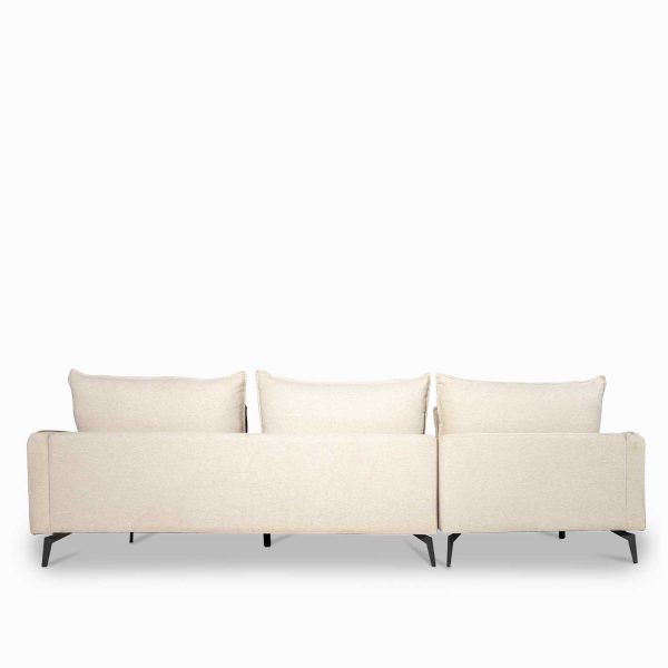 Seccional Alina izquierdo beige - Imagen 4