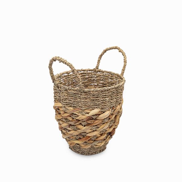 Canasta Kalum fibra natural s 26x24cm - Imagen 2