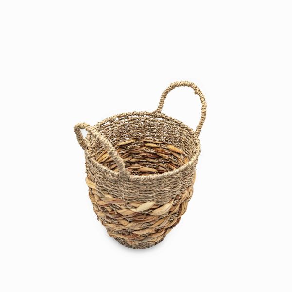 Canasta Kalum fibra natural s 26x24cm - Imagen 3