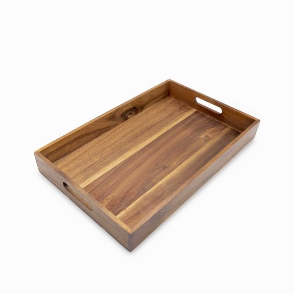 Bandeja en acacia 42x27cm - Imagen 2