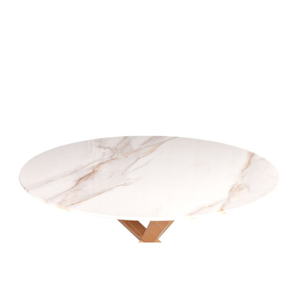 Mesa comedor River 75.5x119x119 - Imagen 3
