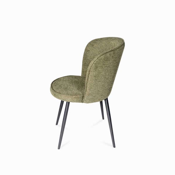 Silla de comedor Jenna verde oliva 84x58x59 - Imagen 3