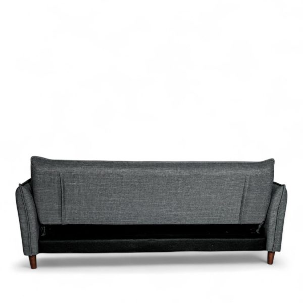 Sofá cama Berna gris oscuro 81x209x90 - Imagen 5