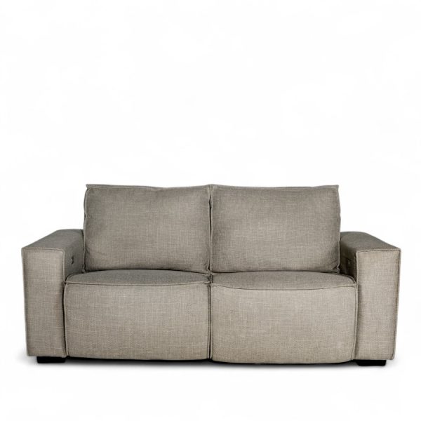 Sofá Parker eléctrico 2.5 puestos beige 92x192x97