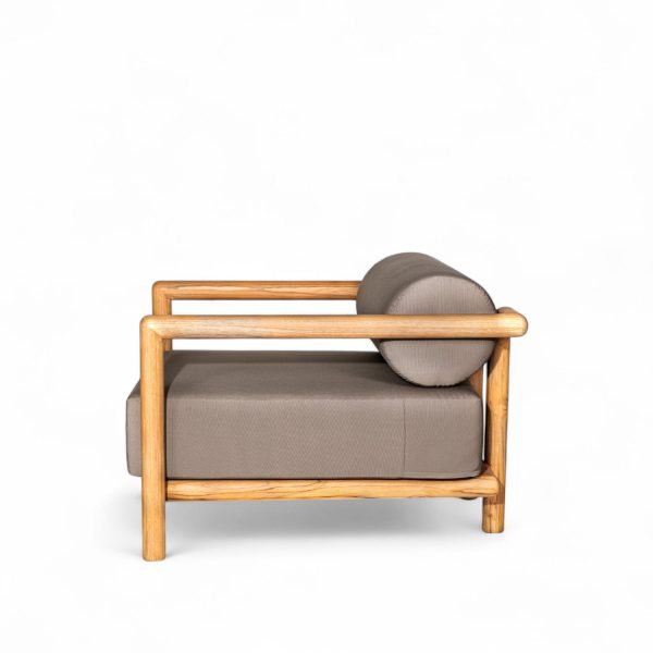 Poltrona Palma 60x80x93 café - Imagen 3