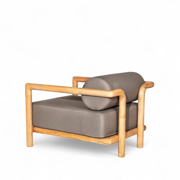 Poltrona Palma 60x80x93 café - Imagen 4