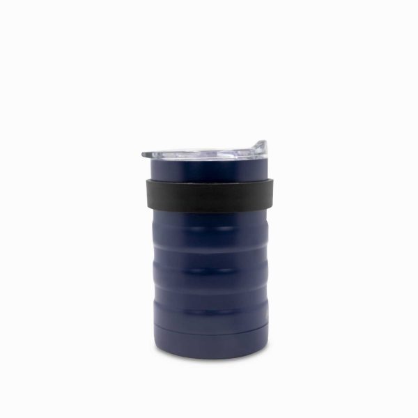 Mug doble pared acero azul oscuro 550ml - Imagen 3