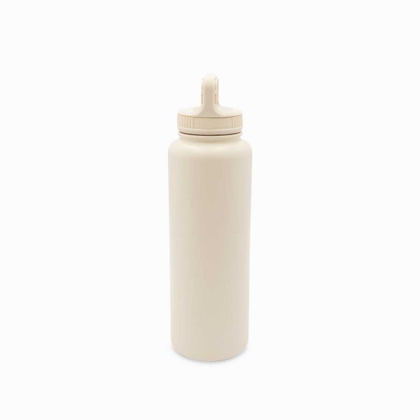 Termo doble pared beige 1 litro - Imagen 3