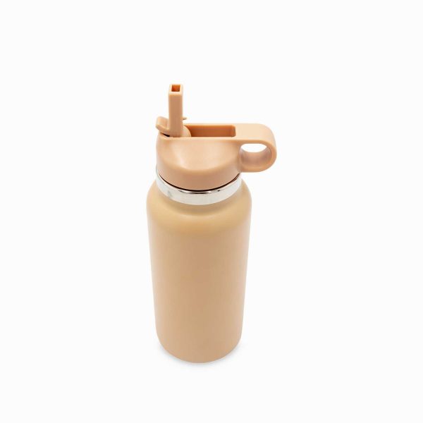 Termo doble pared con pitillo almendra 1000ml - Imagen 5