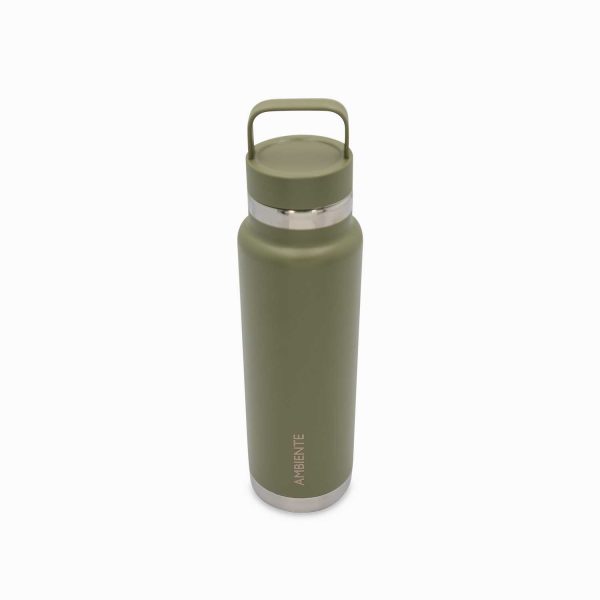 Termo doble pared verde oscuro 600ml - Imagen 2