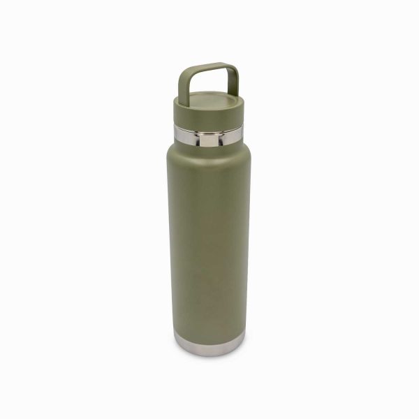 Termo doble pared verde oscuro 600ml - Imagen 3