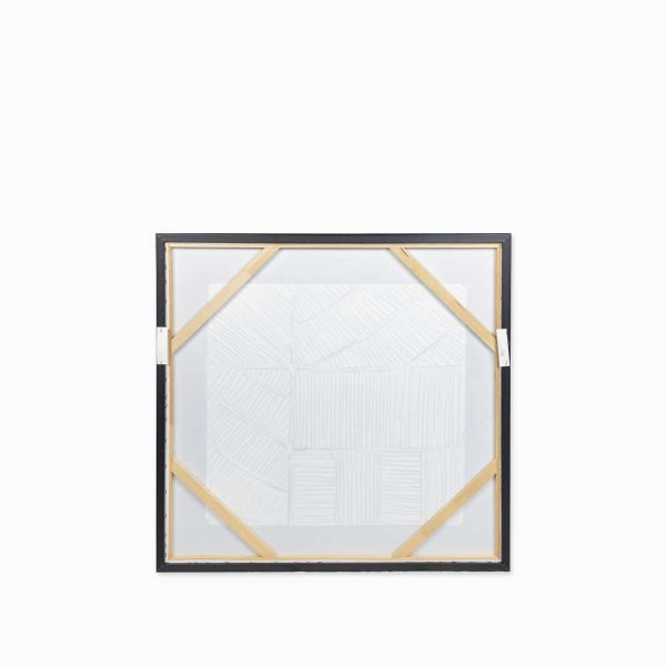 Cuadro Mirta negro i 82x82 - Imagen 2