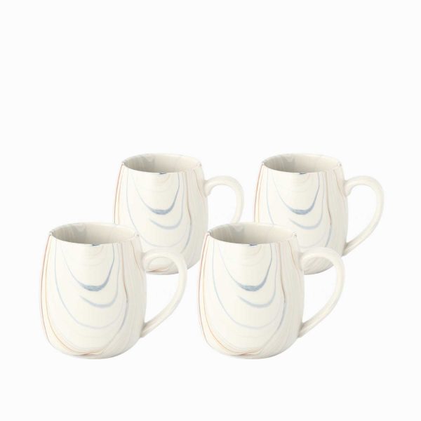 Mug Mármol cuarcita 500ml setx4 - Imagen 3