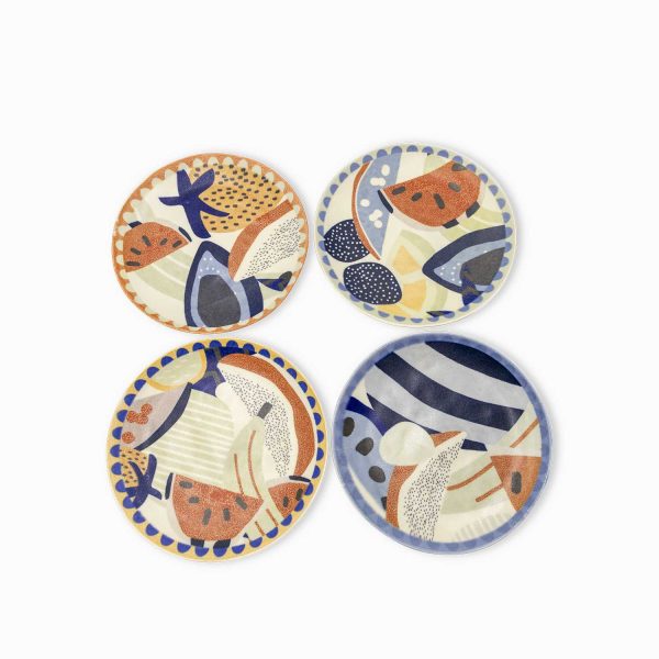 Plato mediano Maicao 21cm setx4