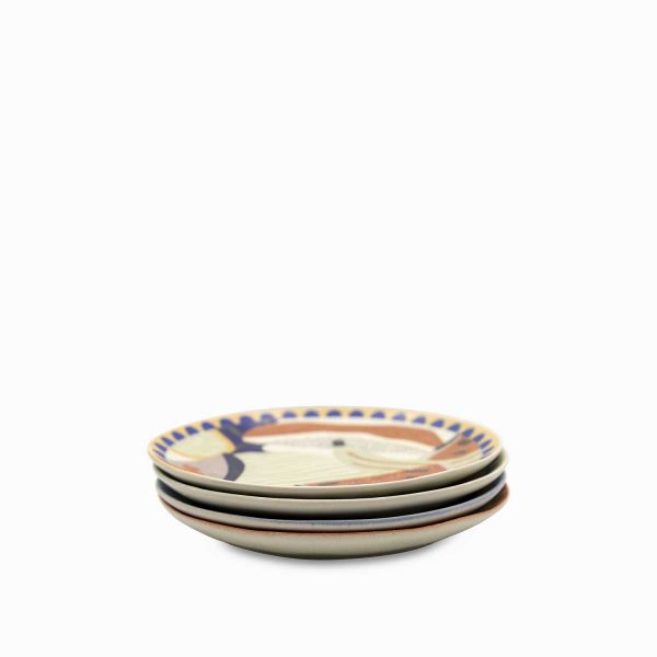 Plato mediano Maicao 21cm setx4 - Imagen 3