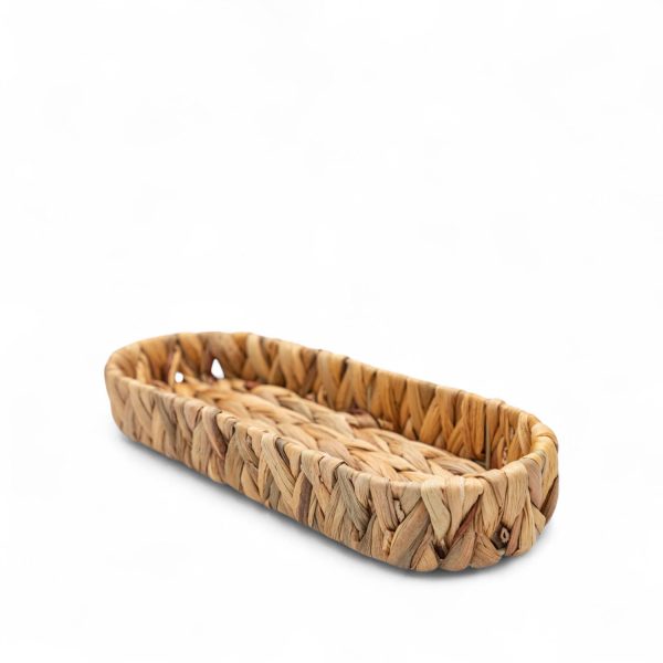 Canasta oval jacinto de agua 32x12 cm - Imagen 3