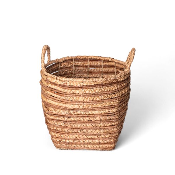 Canasta Vonne fibra natural m 37x40cm