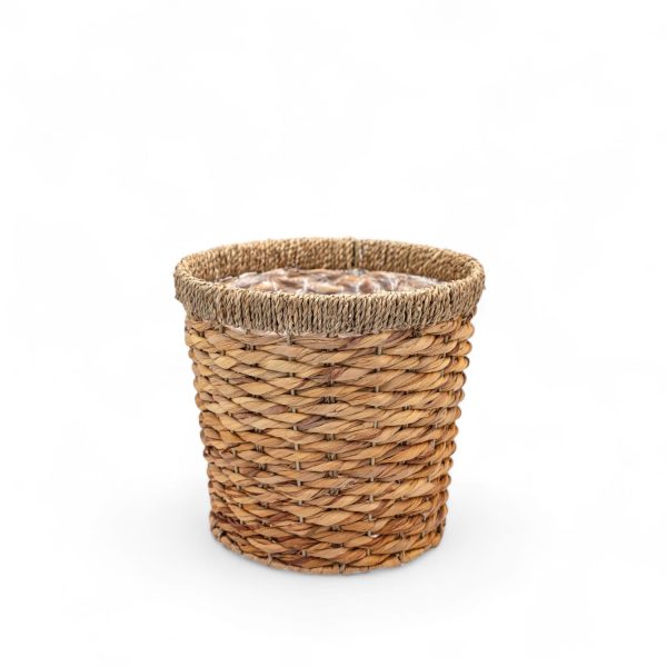 Canasta milo fibra natural l 28x30cm