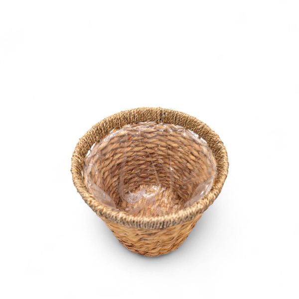 Canasta milo fibra natural l 28x30cm - Imagen 3