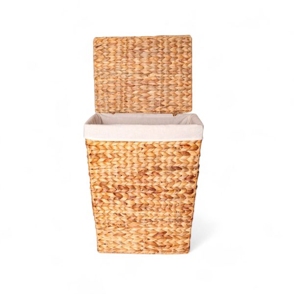 Canasta rectangular con tapa l 55x44x34cm - Imagen 3