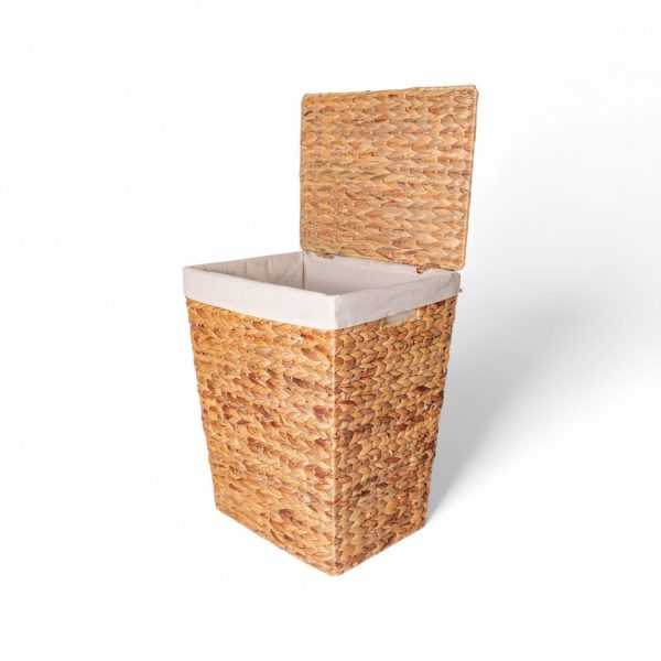 Canasta rectangular con tapa l 55x44x34cm - Imagen 4
