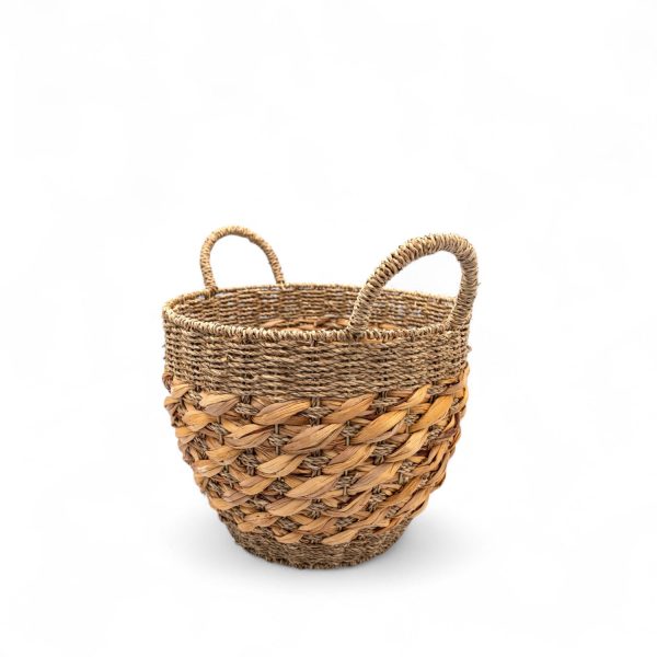 Canasta Kalum fibra natural l 30x35cm - Imagen 2