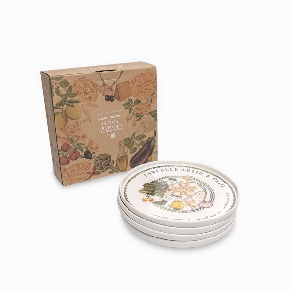 Plato Trattoria 27cm setx4 - Imagen 3
