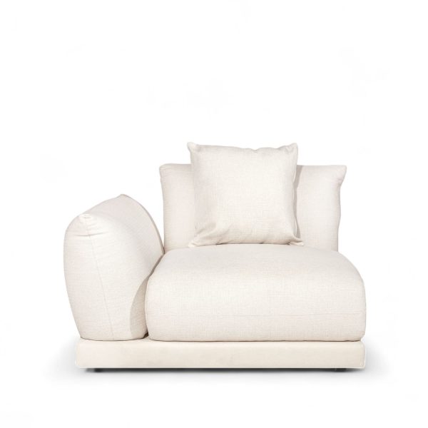 Seccional Alaska beige 78x220x100 - Imagen 4