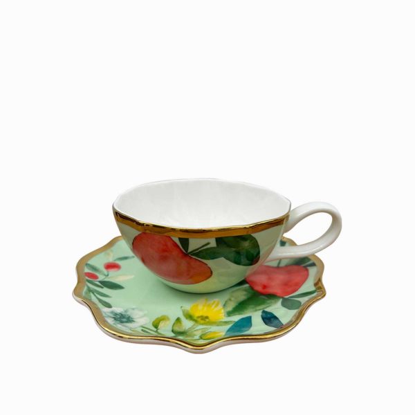 Pocillo y plato Frutal 200ml setx4 - Imagen 6