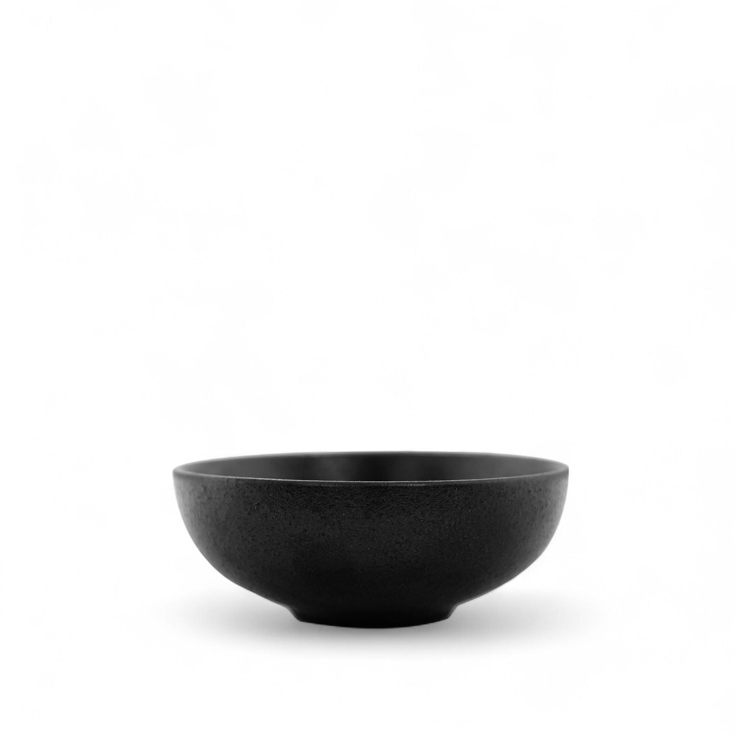Tazón negro mate 11cm