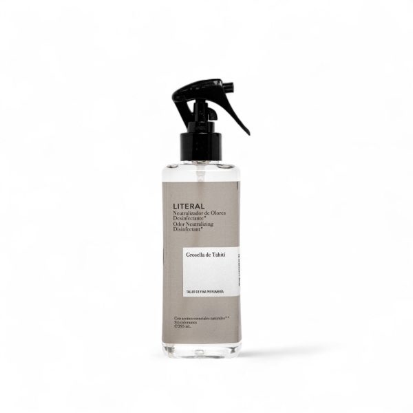 Neutralizador de olores desinfectante grosella de Tahití literal 395 ml
