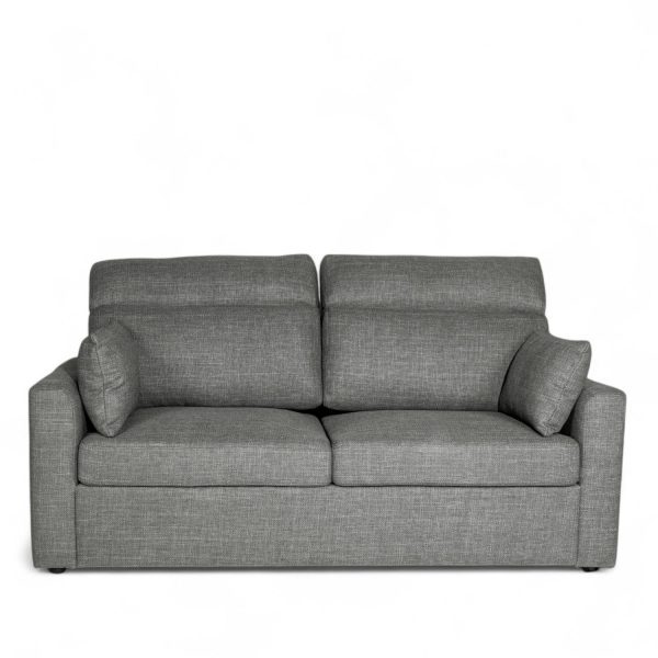 Sofá cama Bacco gris oscuro 96x184x91
