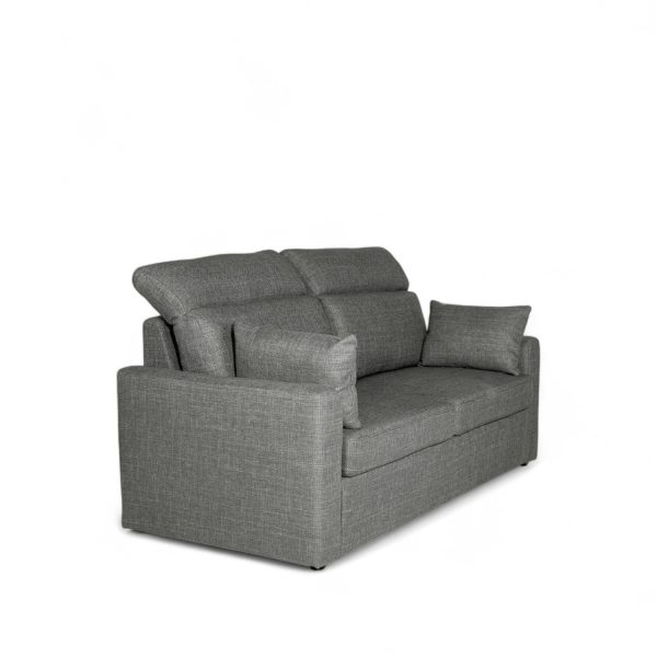Sofá cama Bacco gris oscuro 96x184x91 - Imagen 4
