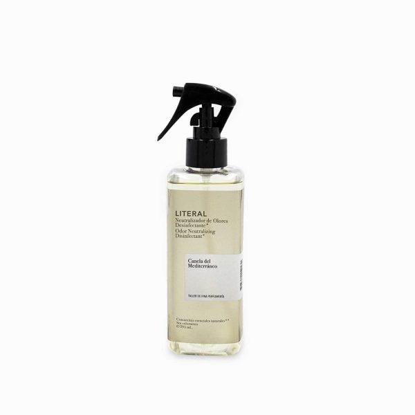 Neutralizador de olores desinfectante canela mediterráneo literal 395ml