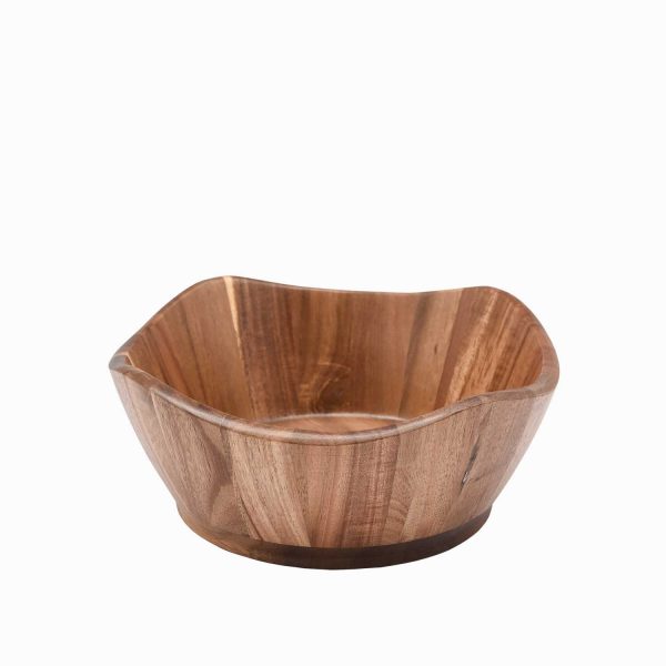 Bowl irregular acacia 25cm