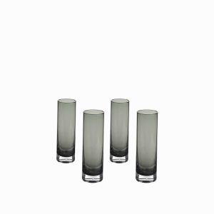 Copa tequila gris 60ml setx4