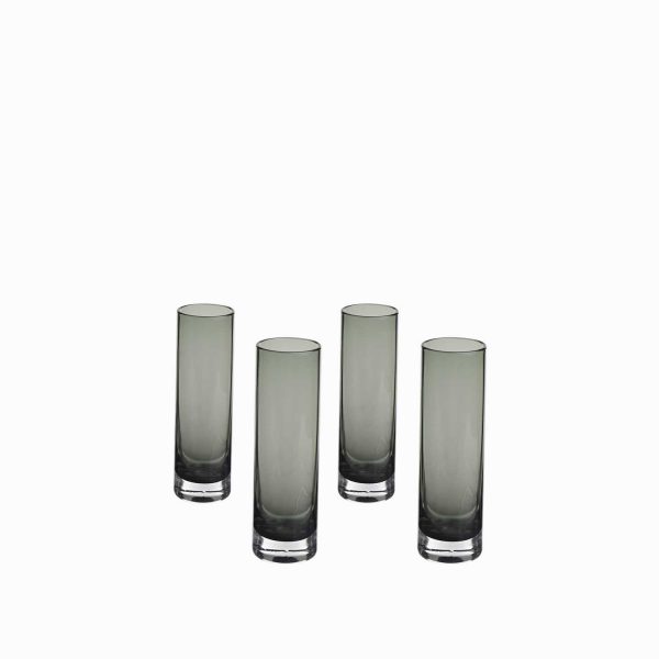 Copa tequila gris 60ml setx4