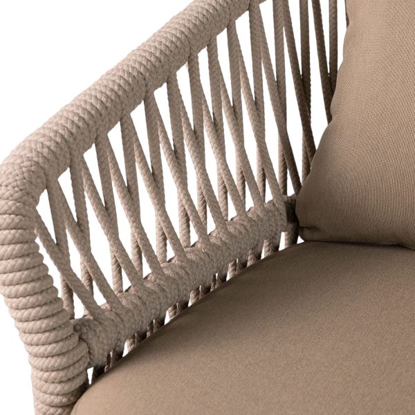 Sofá 3 puestos california beige 74x220x89 - Imagen 6