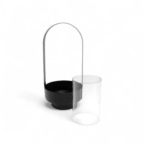 Candelabro Hurri negro - Imagen 2