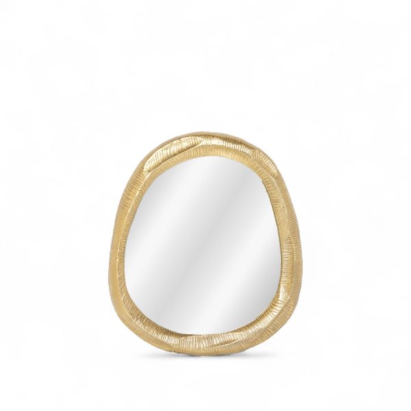 Espejo terno dorado 60x56cm