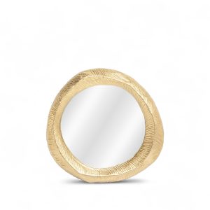 Espejo terno dorado 35cm