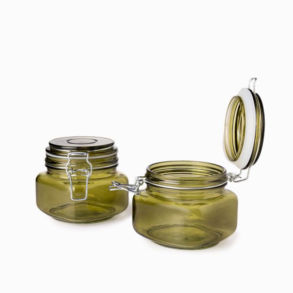 Recipiente redondo verde 400 ml setx2 - Imagen 3
