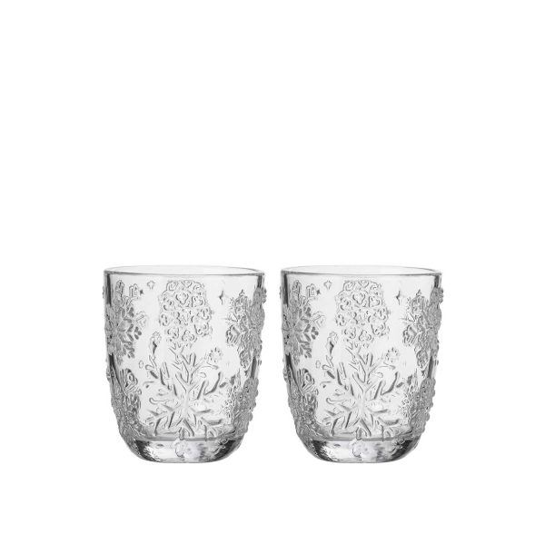 Vaso snowflake 340ml setx2