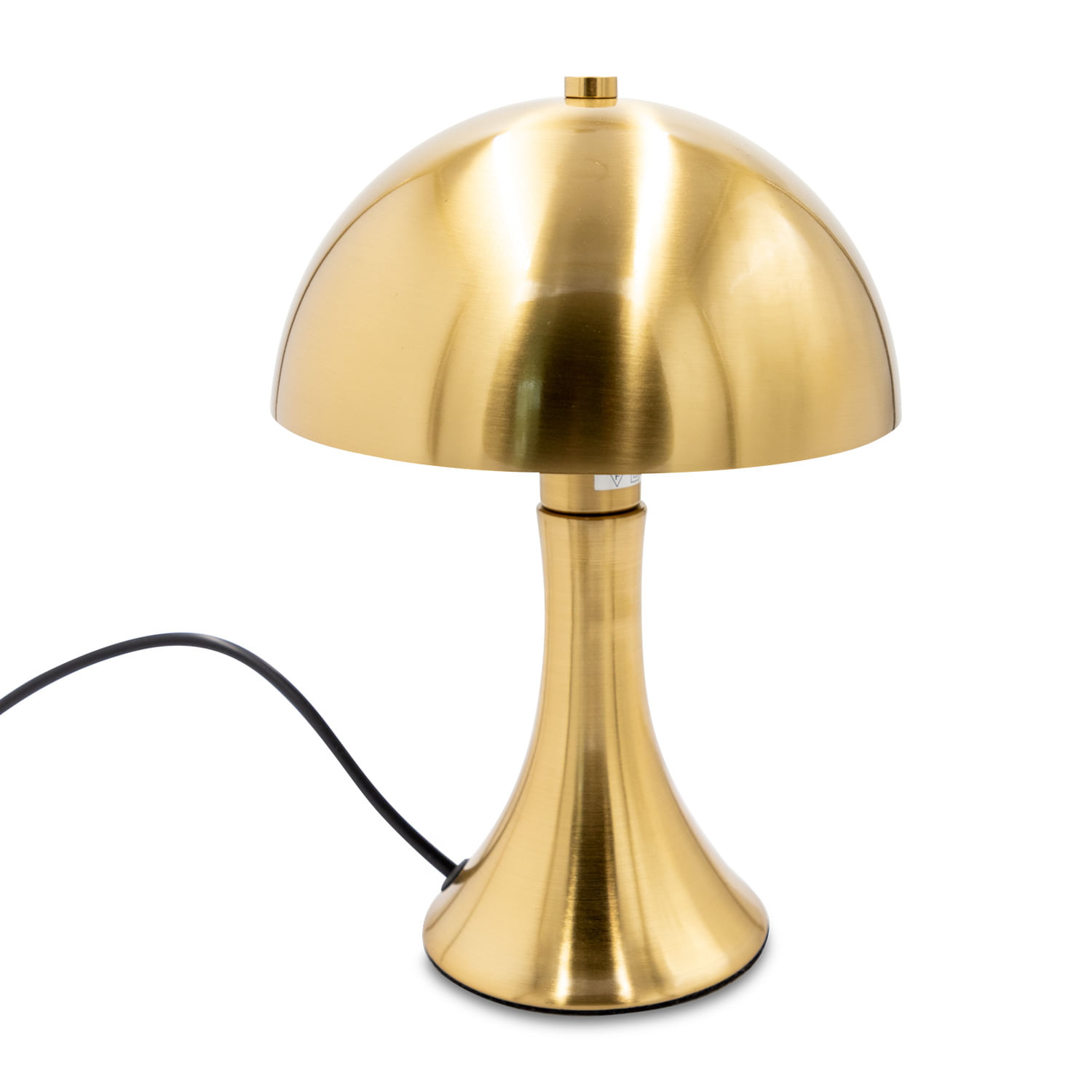 Lámpara de mesa fungi dorada