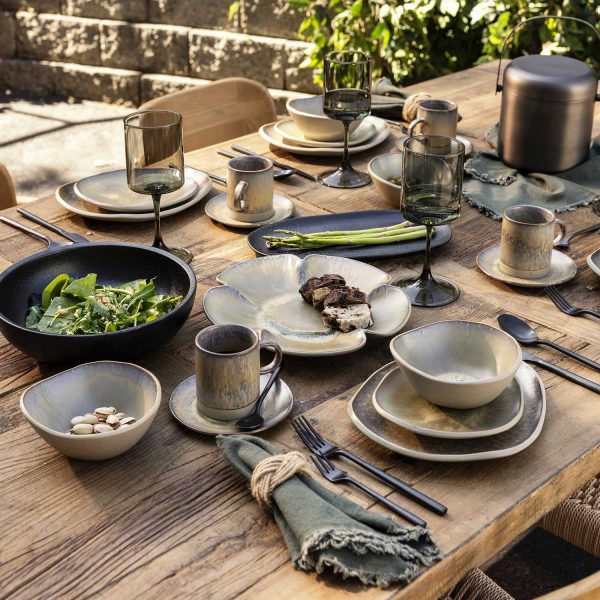 Plato mediano oasis 19cm setx4 - Imagen 5