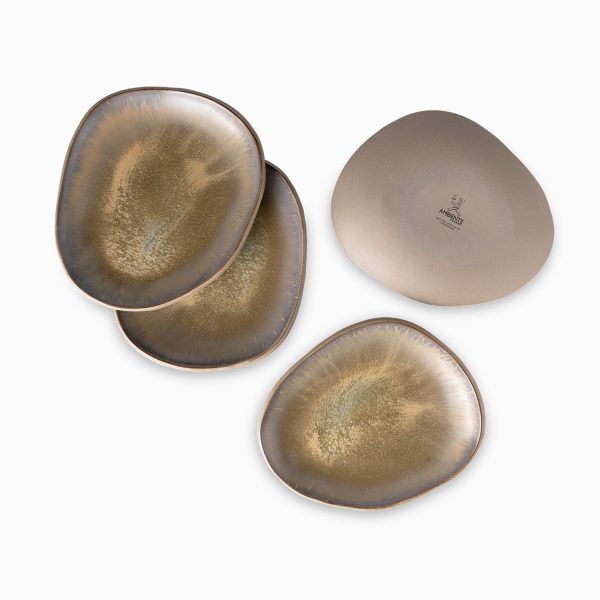 Plato mediano oasis 19cm setx4 - Imagen 3