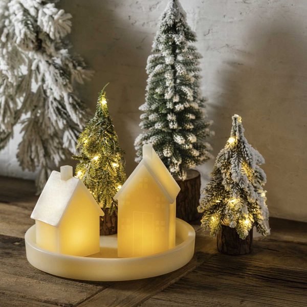 Vela led casa 15cm - Imagen 2